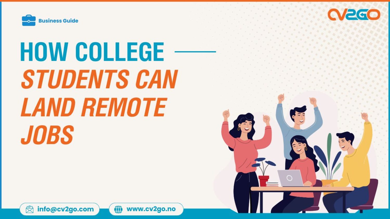 How College Students Can Land Remote Jobs in 2025